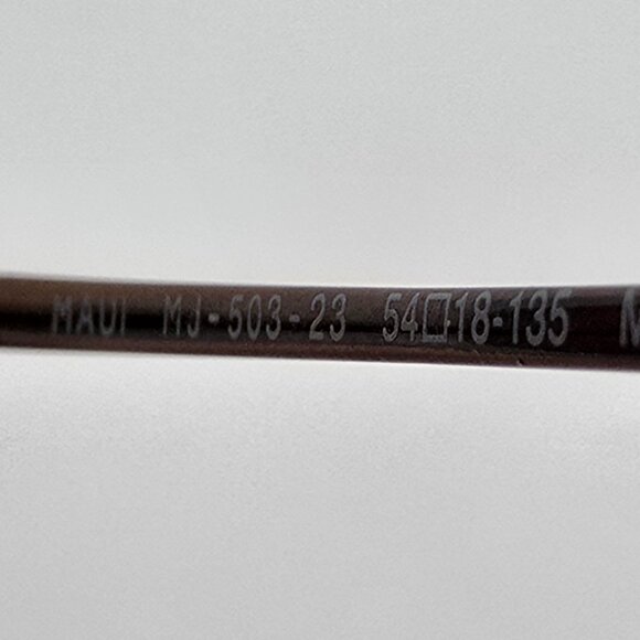 *SOLD* Maui Jim Sport MJ-503-23 Wailea Copper Titanium Rimless Sunglasses FRAME - Picture 8 of 10